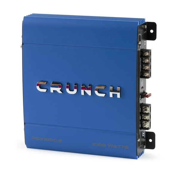 Crunch PowerDriveX Amplificateur Stéréo 2 Canaux A/B Bleu Exclusif