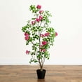 thumbnail image 2 of Nearly Natural 4ft. Artificial Dogwood Tree with Real Touch Leaves, 2 of 8