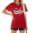 thumbnail image 2 of Remera Talovee Baseball Mom para Mujeres Roja Talle XL, 2 of 6