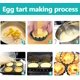 thumbnail image 5 of 12 Uds moldes para tartas de huevo moldes reutilizables para tartaletas de acero al carbono molde para tartas y huevos molde antiadherente para magdalenas y quiche, 5 of 5