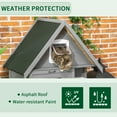 thumbnail image 4 of PawHut Large Outdoor Cat House 3-Story Wooden Outdoor Cat Shelter, 4 of 9