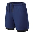 thumbnail image 3 of Afdoent Shorts For Women Running Shorts With Built In Liner Chafing Workout Athletic Shorts For Outdoor Sports Yoga Gym 2026 Beach Vacation Shorts, 3 of 3