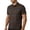 Dark Gray Mens Summer Shirts, variant on BSDJILFG Mens Golf Shirts for Papa,Business Casual Striped Shirt,Breathable Short Sleeve Buttons Up Work Office Shirt