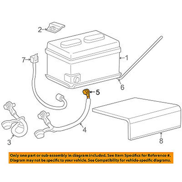 CHRYSLER OEMBattery TerminalNegative 5161517AA