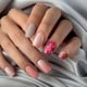 thumbnail image 5 of Juego de 3 placas para estampar uñas con punta francesa, plantillas para manicura con diseño geométrico de ondas y rayas, y plantillas para diseños de uñas con flores y leopardo., 5 of 7