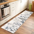 thumbnail image 2 of Vintage Floral Area&nbsp;Rug 2x6ft Botanical Farmhouse Beige Rustic Leaf Flower Non-Slip&nbsp;Washable Square&nbsp;Rugs Soft Felt Indoor Floor Mat for Bedroom Kitchen Living Room Bathroom, 2 of 9