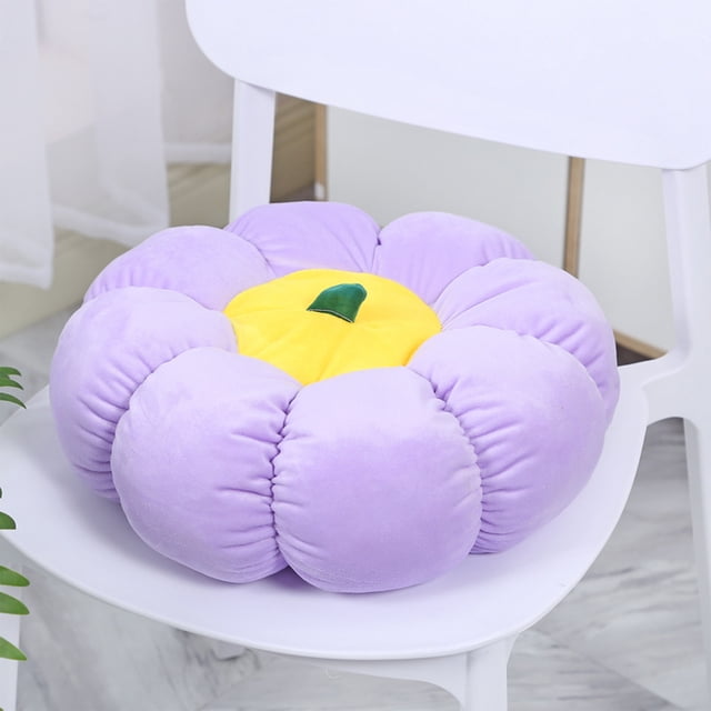 Juegos de cubrecamas y colchas Cojín de calabaza lindo Silla de comedor para oficina de estudiantes Sofá de automóvil Cojín de pedos Cojín de silla Cojín de almuerzo Cojines cojines