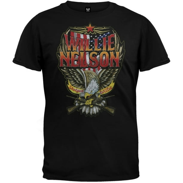 Willie Nelson - Willie Nelson - Stars & Stripes T-Shirt - X-Large ...