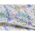 thumbnail image 5 of oneOone Rayon Royal Blue Fabric Abstracts Diy Clothing Quilting Fabric Print Fabric By Yard 56 Inch Wide, 5 of 8