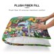 thumbnail image 3 of Funda de almohada Pokémon, funda de almohada larga de cuerpo entero, almohada de compañero de juegos para niños, cojín de sofá, muebles para el hogar, decoraciones de cama de 20" x 54", 3 of 5