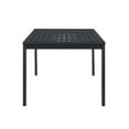 thumbnail image 5 of Sardinia Outdoor Aluminum Dining Table - Black, 5 of 5