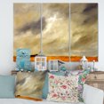 thumbnail image 2 of Designart ' Desert Farmhouse Under Cloudy Sky I ' Farmhouse Canvas Wall Art Print, 2 of 3