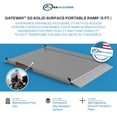thumbnail image 2 of EZ-ACCESS GATEWAY 3G 5 Foot Solid Surface Aluminum Portable Wheelchair Ramp, 2 of 10