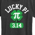 thumbnail image 3 of Instant Message - Lucky Pi - Women's Short Sleeve Graphic T-Shirt, 3 of 6