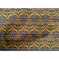 thumbnail image 4 of oneOone Cotton Poplin Fabric Swirl & Paisley Ikat Printed Craft Fabric BTY 42 Inch Wide, 4 of 4