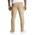 thumbnail image 2 of X RAY Men's Stretch Cargo Pants, Casual Flex Hiking Multi-Pocket Tactical Work Slim Fit Cargo Pants for Men, Khaki, 32X32, 2 of 6