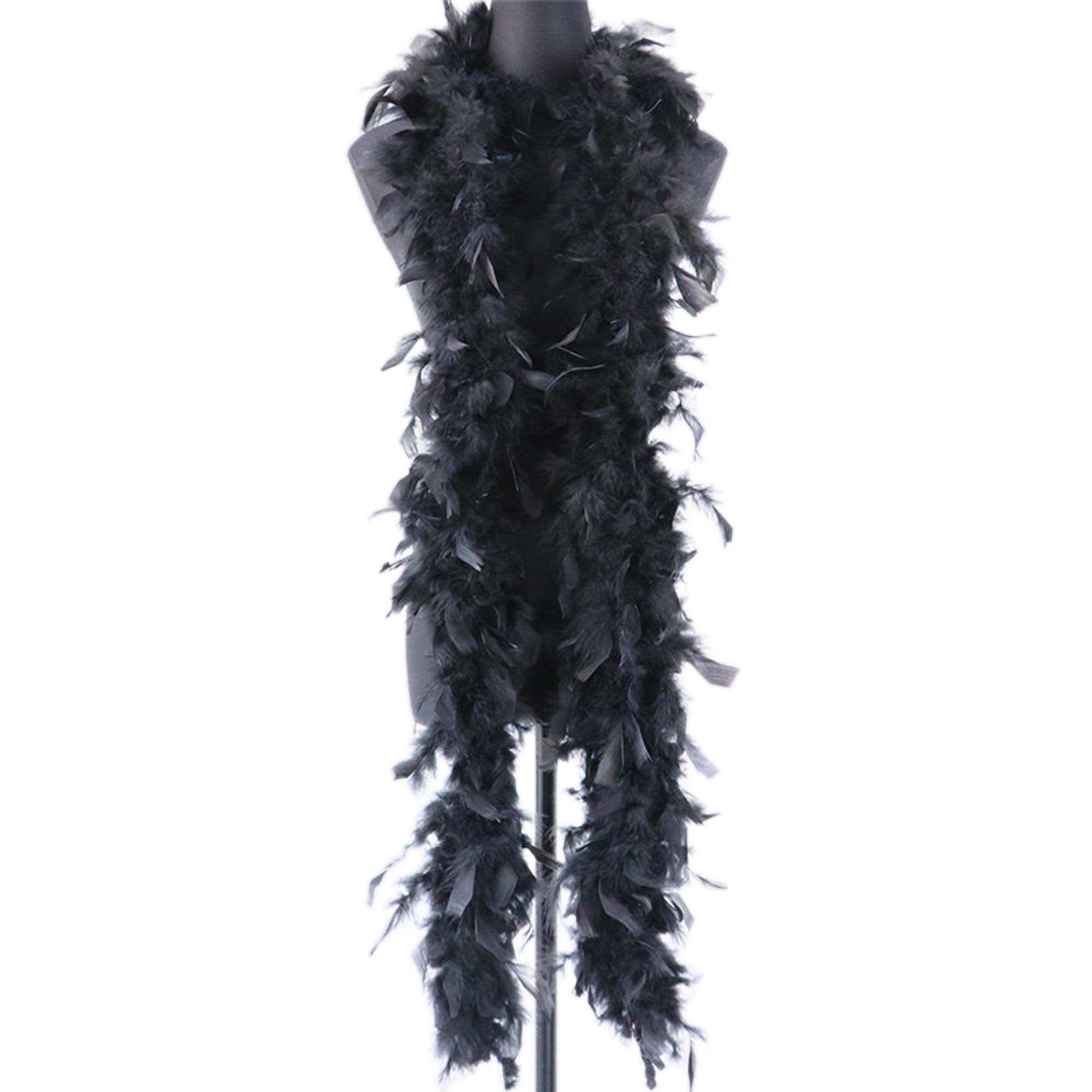 Womens Men 80g/2m Feather Boa Long Colour Feather Boa Fancy Dress