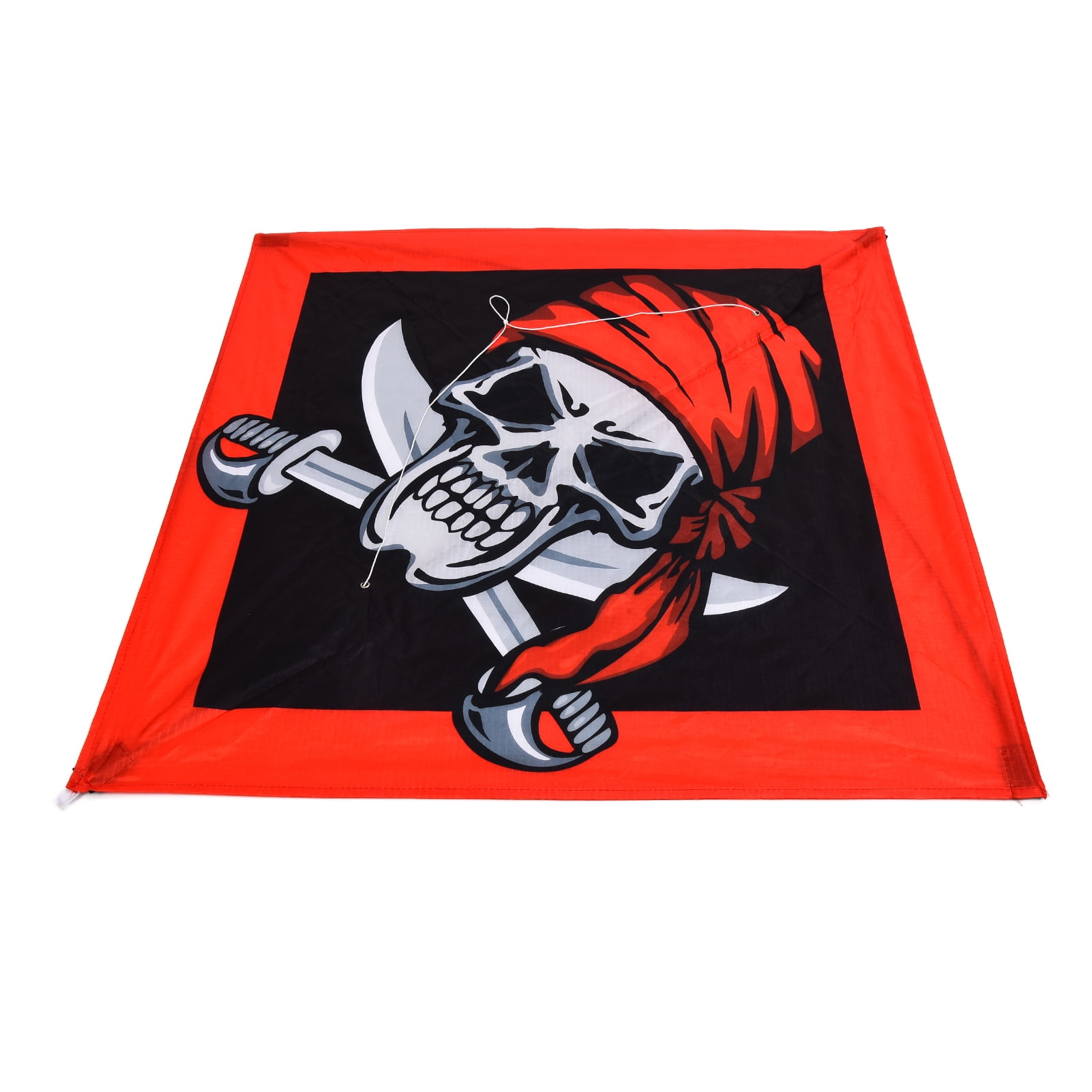 Outdoors Cartoon Kite Quadrangular Pirate Kite with 100 Meter Line Funny Flying Toys for Kids Children