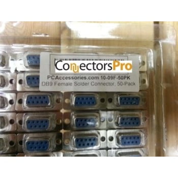 pc accessories - db9 female d-sub solder type connector, (Best Pc Accessories Under 50)