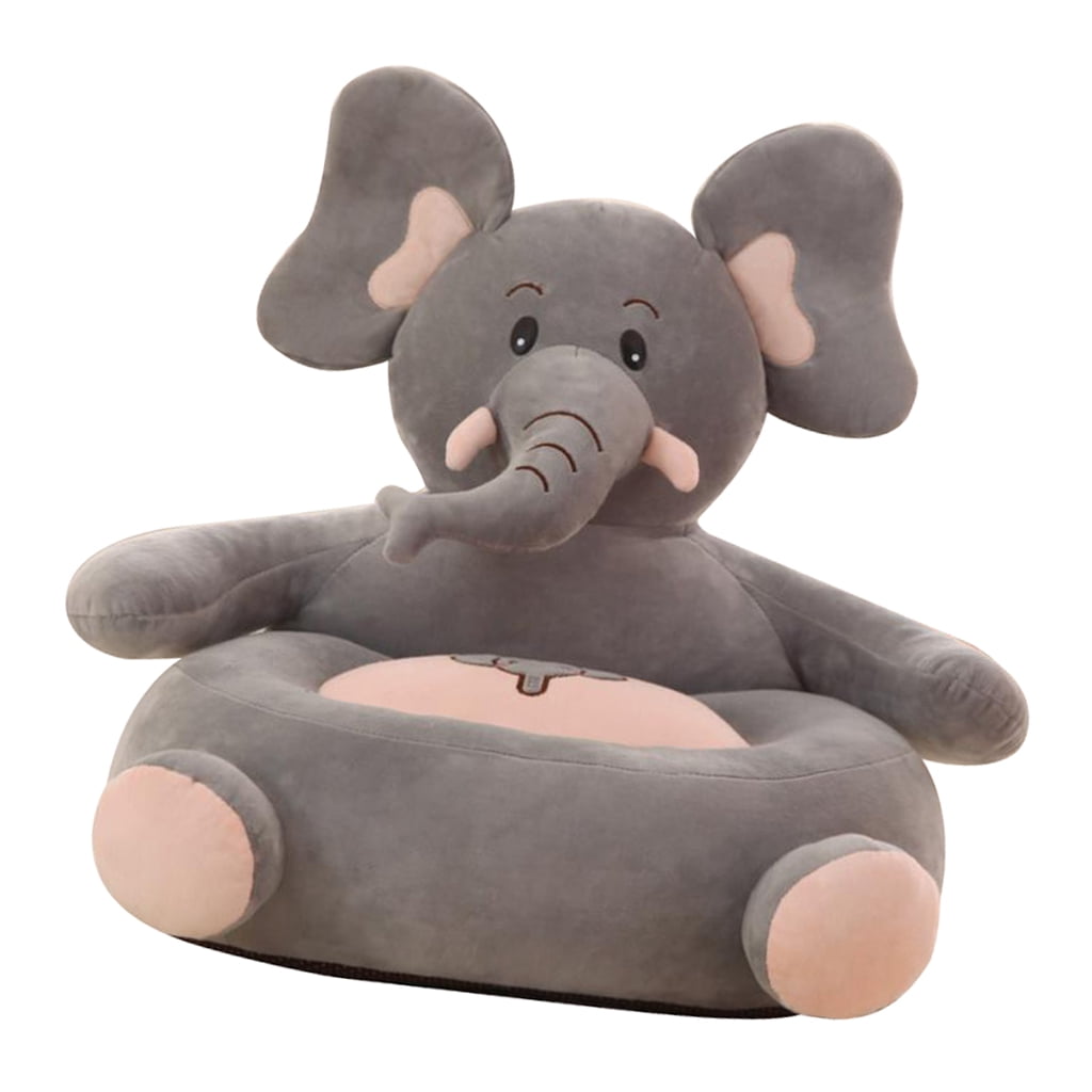 Foldable Children Sofa Backrest Chair Cute Cartoon Animal Armchair for ...