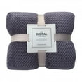 thumbnail image 4 of Soft Warm Plaid Fleece Bed Blanket Large Mesh Flannel Blankets Thick Breathable, 4 of 5