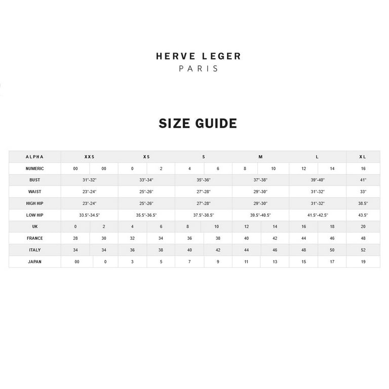 Louis Vuitton Size Chart - Women's Belt