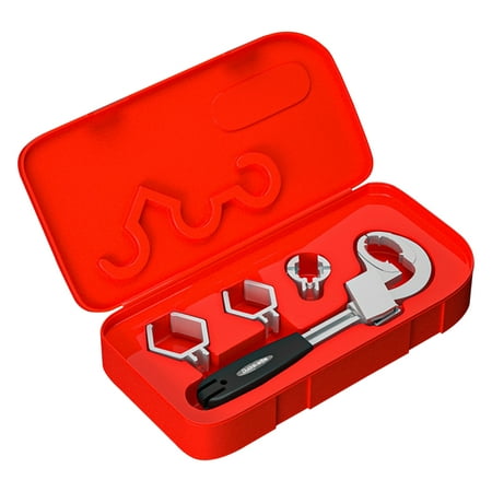 

Azhf New Arrivals High-carbon Steel Large Opening Multipurpose Non Slip Bathroom Wrench Water Pipe