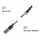 thumbnail image 5 of Lápiz óptico para pantalla táctil, lápiz capacitivo portátil para teléfono y tableta, lápiz óptico de alta sensibilidad para uso en la oficina y el hogar, 5 of 8
