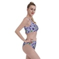thumbnail image 6 of High Waisted Bikini Sets For Women, Blueberry Print Funny Swimsuits Tummy Control, Two Pieces Bathing Suit, 6 of 8