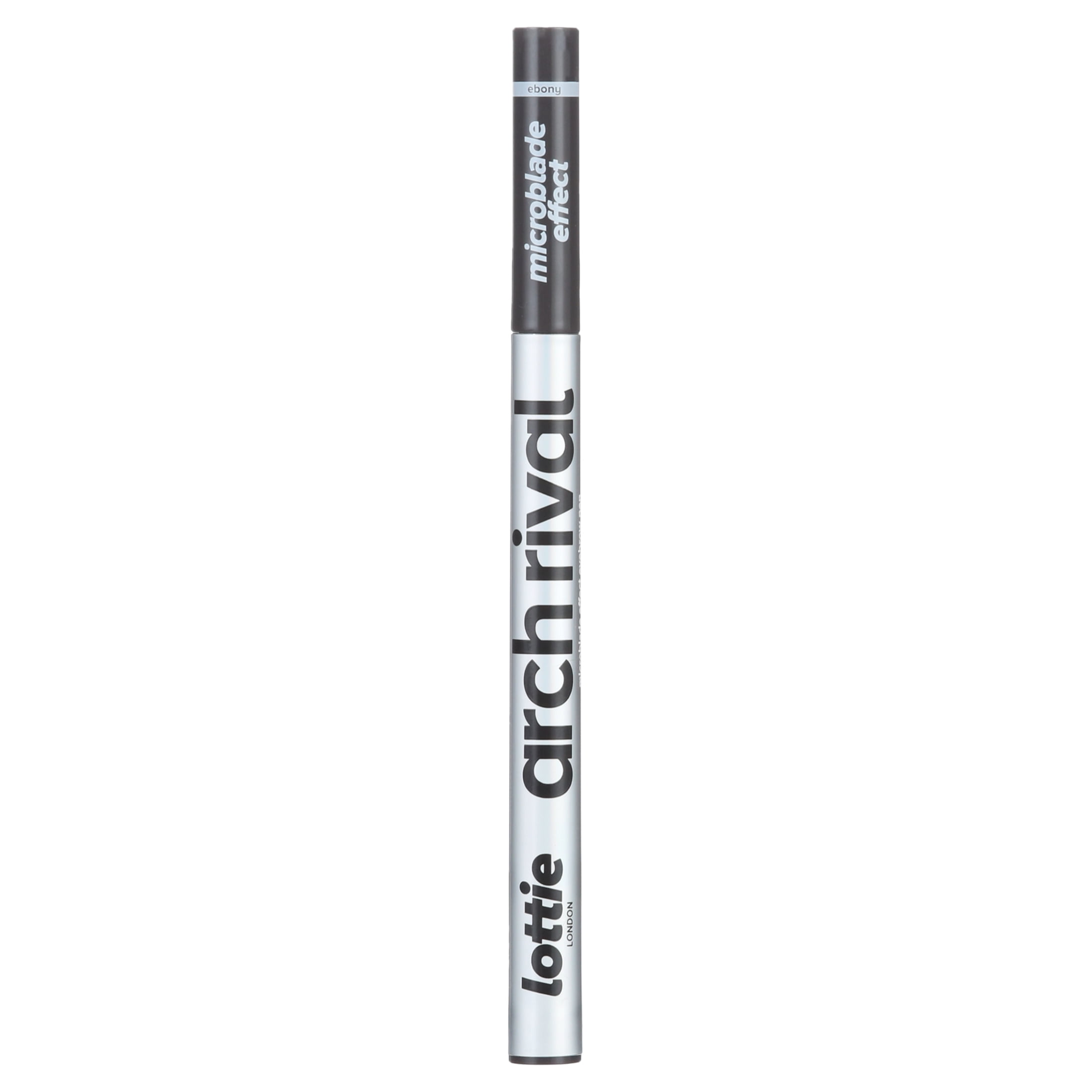 Lottie London Arch Rival Microblade Precision Brow Pen in Ebony, 0.7ml