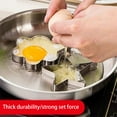 thumbnail image 4 of relayinert Egg Mold Stainless Steel Omelette Pancake Breakfast Pattern Random As picture shown Star 1Set, 4 of 6