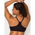 thumbnail image 5 of Fruit of the Loom Women's Adjustable Shirred Front Racerback Sports Bra 3-Packs, 5 of 5