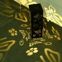 Matoen Solar Lanterns Outdoor, Hanging Decorative Solar Lights Outdoor Shadow Metal Waterproof LED Table Lamp for Garden Patio Lawn Tabletop