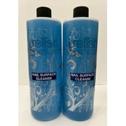 Gelish Crystal Clear Nail Surface Cleanser 16 oz / 480ml x 2