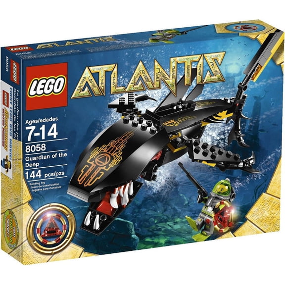 Open Box LEGO Atlantis Guardian of the Deep (8058)