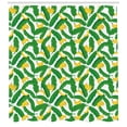 thumbnail image 3 of Ambesonne Nature Shower Curtain, Banana Art, 69"Wx70"L, Hunter Green Yellow, 3 of 3