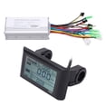 thumbnail image 4 of 36V 48V Electric Bicycle Controller, LCD Display Thermal Overload Prevention 500W 750W Motor Controller Kit Good Heat Dissipation 22A Current  For Cycling, 4 of 8