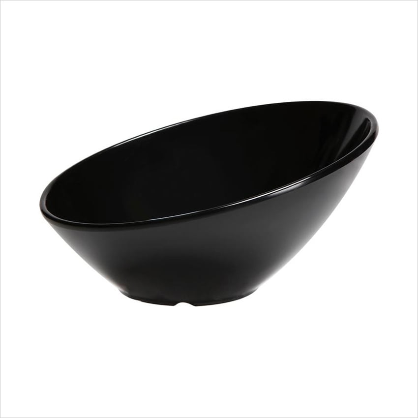 Melamine Square Bowl Black 90x55mm Ryner Commercial Plastic Serving Soup Bowls 