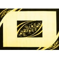 thumbnail image 1 of Ahgly Company Indoor Rectangle Abstract Yellow Contemporary Area Rugs, 8' x 12', 1 of 4