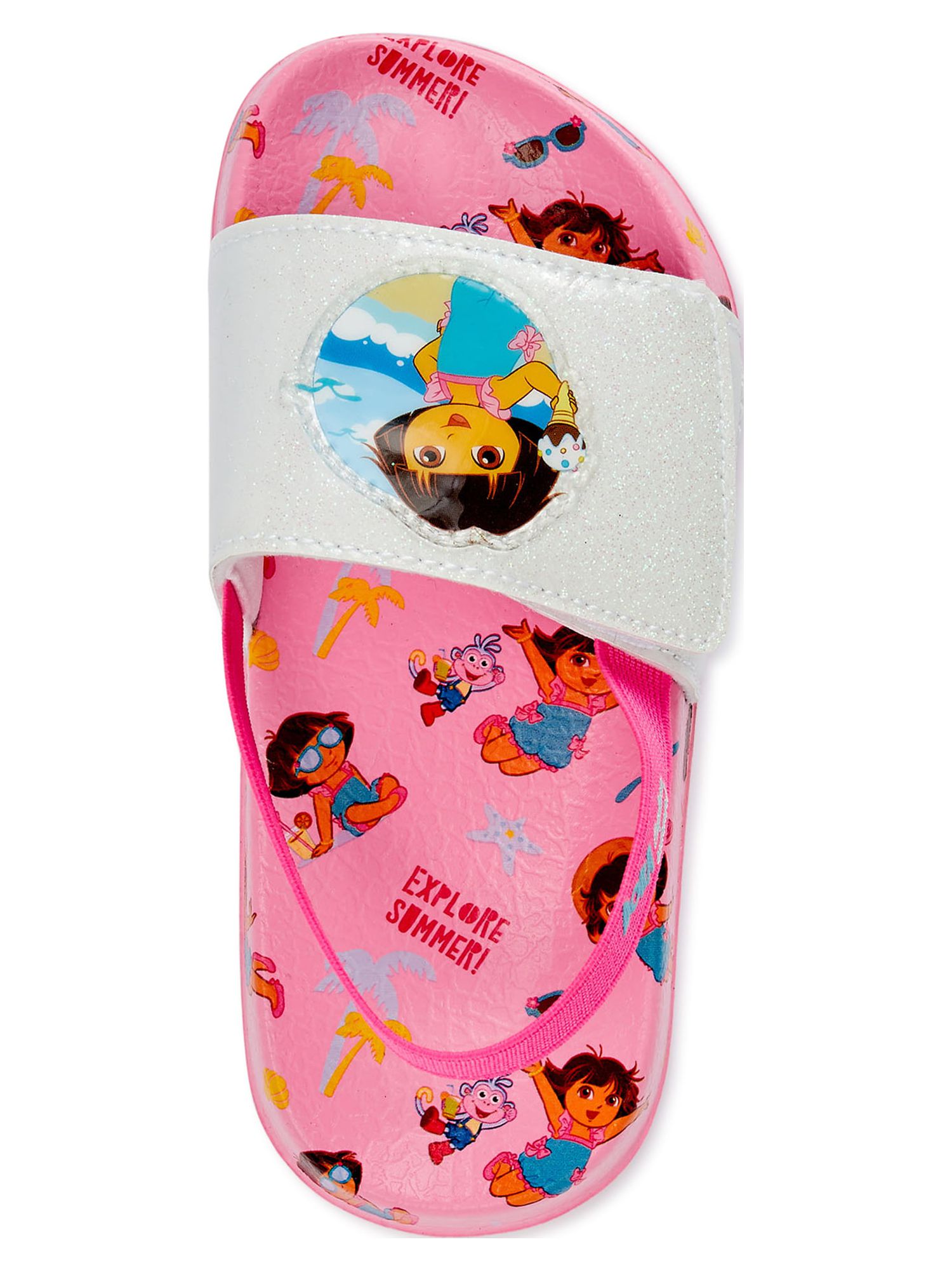 Dora the Explorer Toddler Girls' Beach Slide Sandals - image 5 of 6