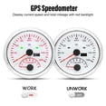 thumbnail image 3 of Compteur de Vitesse GPS avec Tachymètre 8000RPM Étanche 0-160MPH Rouge Rétroéclairage pour Bateau ATV, 3 of 8