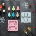 thumbnail image 3 of Christmas Snowflake Silicone Molds, Soap & Cake Baking Molds, Chocolate/Pudding Mold Trays, DIY Handmade Craft Molds, Ideal for Making Snowflake-Shaped Soaps, Cakes, Chocolates or Candles, 3 of 3