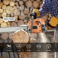 thumbnail image 5 of Floseru Gas Powered Chainsaw 58cc 2-Cycle Chain Saw 20 Inch Guide Bar Cordless Chainsaw Gasoline for Cutting Forest Wood Garden Trimming Tools, 5 of 9