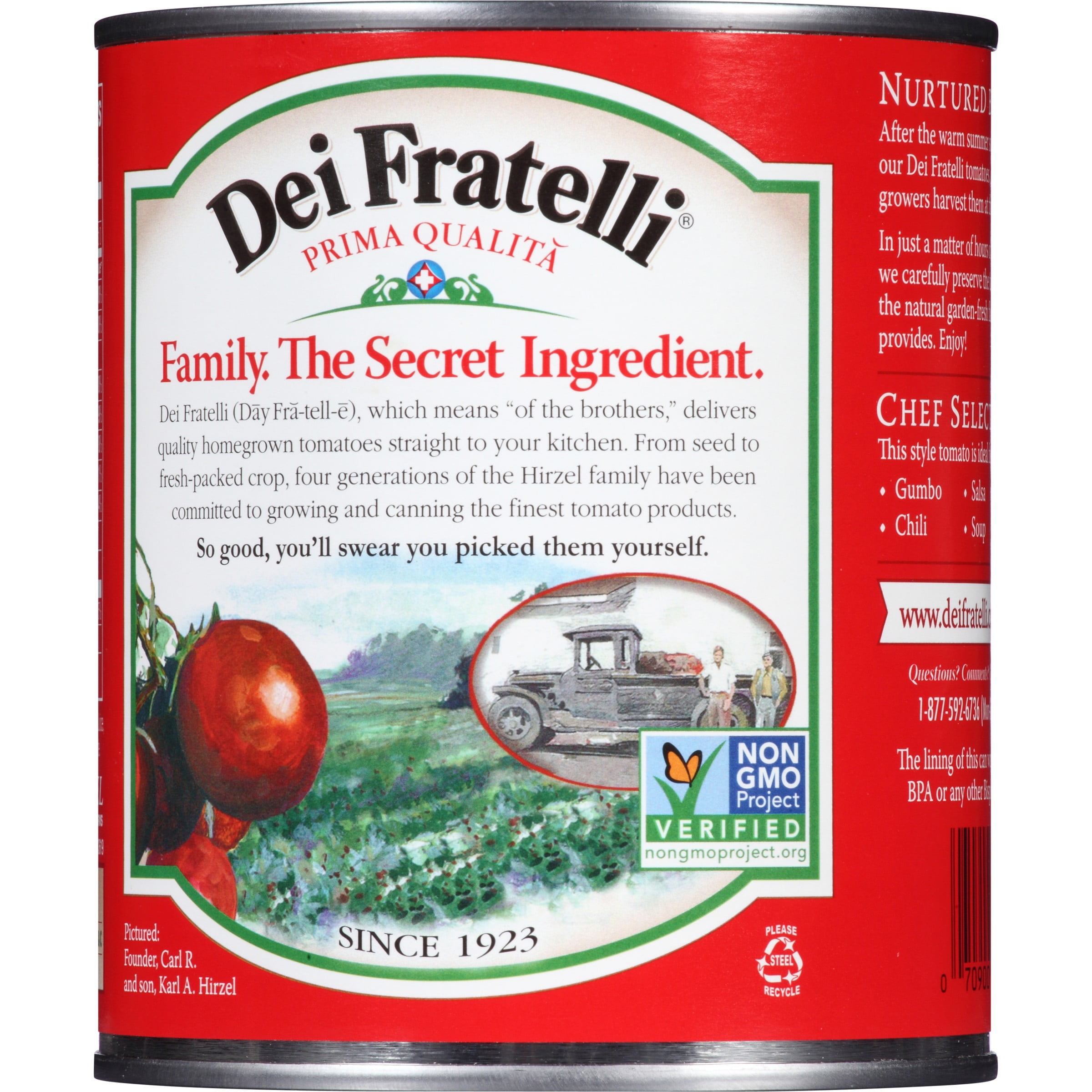 (6 pack) Dei Fratelli Petite Diced Tomatoes, 28 Oz