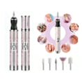 thumbnail image 4 of Electric nail file with 5 grinding heads, assorted colors, 4 of 4