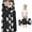 Hand and Bat Gothic Pattern, variant on Hand and Bat Gothic Pattern Teens Toddler Nap Mat with Pillow, Sleeping Mat Bag for Preschool Daycare 59"x22"