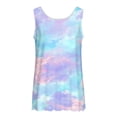 thumbnail image 5 of QUNYINEY Summer Tank Top Women Flowy Tie Dye Shirts Casual Vacation Sleeveless Loose Fit Crew Neck Womens Tops Trendy, 5 of 5