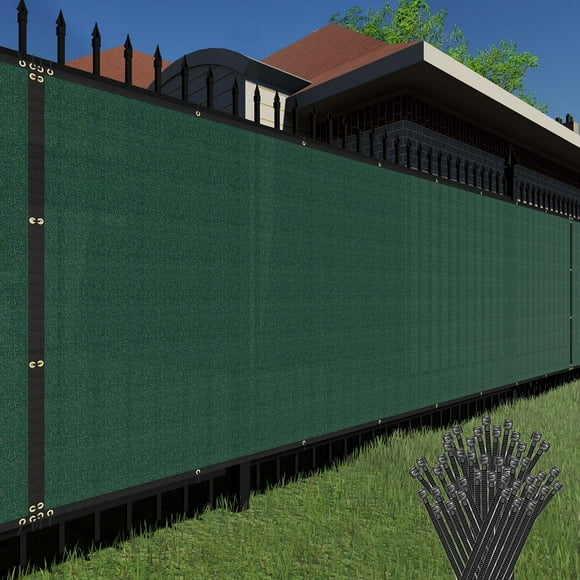 TANg Sunshades Depot Privacy Fence Screen green 5 x 29 Heavy Duty commercial Windscreen Residential Fence Netting Fence cover 150 gSM 88 Privacy Blockage with Excellent Airflow 3 Years Warranty