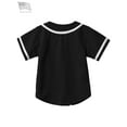 thumbnail image 4 of Ma Croix Kids Baseball Button Down Jersey Youth Active Athletic Uniform, 4 of 4