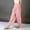 01 Pink, variant on Fewfanhot Pants for Women Wide Leg Linen Pants Casual Drawstring Summer Loose Beach Travel Vacation Pants with Pockets
